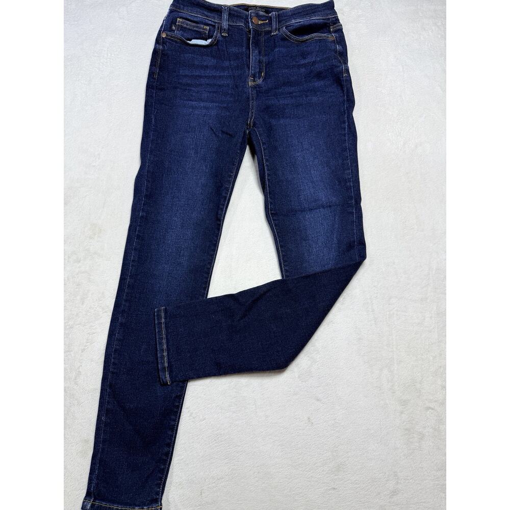 Judy Blue High Waist Dark Wash Handsand Skinny Jeans Size Size 7/28